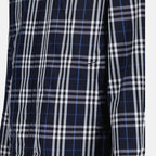 재킷 Veste à carreaux Burberry 파란색 Homme