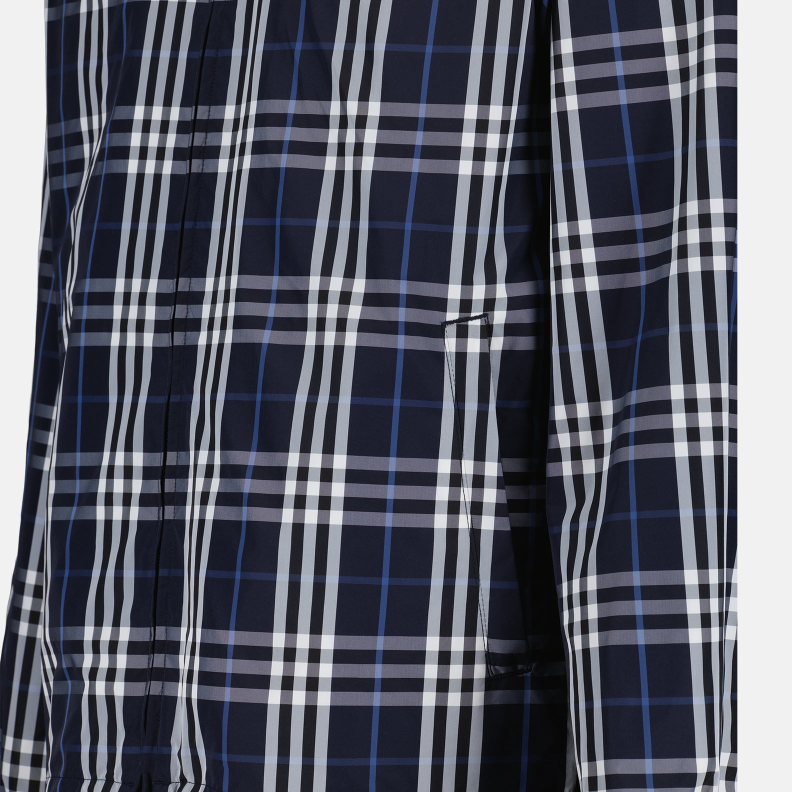 재킷 Veste à carreaux Burberry 파란색 Homme