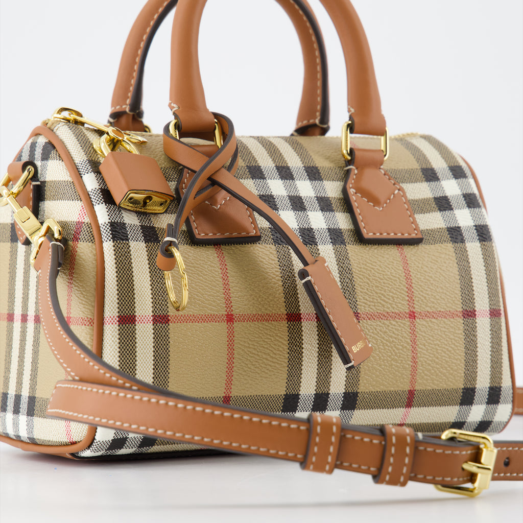 Sacs à main et épaule Mini sac bowling Burberry Beige Femme