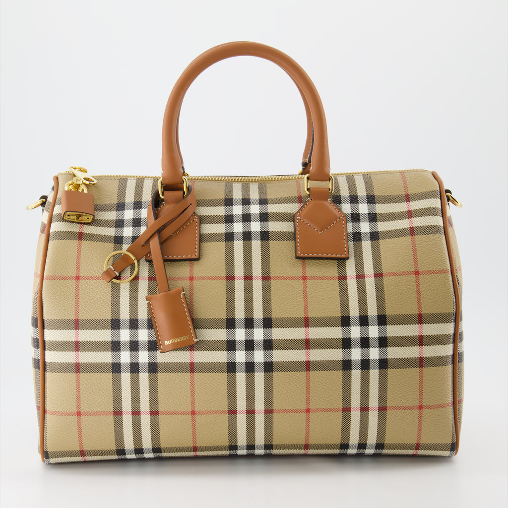 Sports and travel bags Bowling bag Burberry Beige Unisex