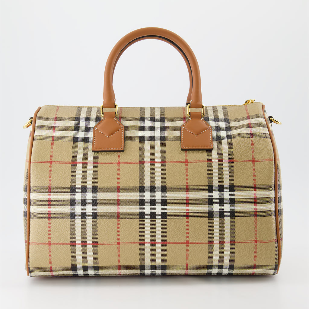Sports and travel bags Bowling bag Burberry Beige Unisex