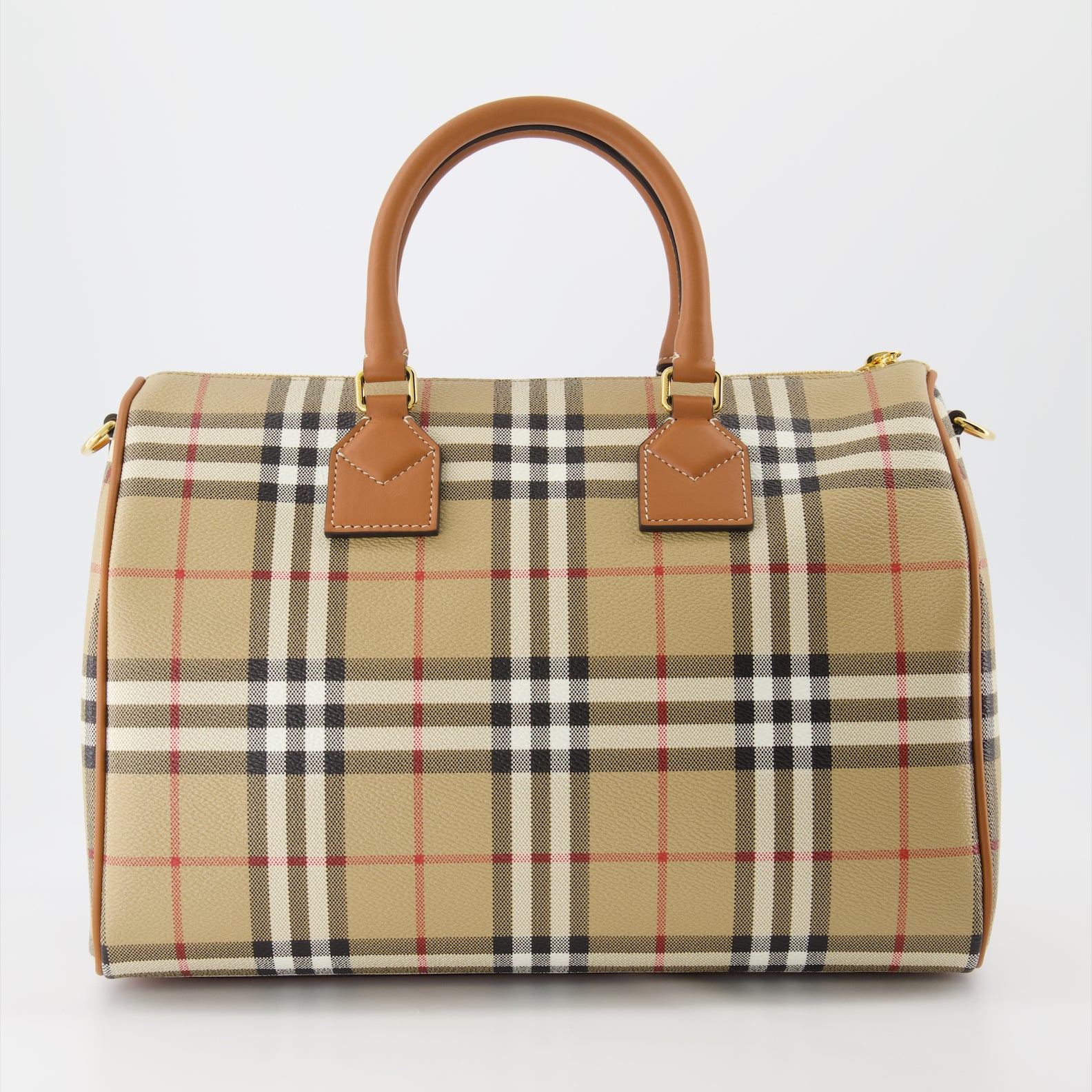 Sports and travel bags Bowling bag Burberry Beige Unisex