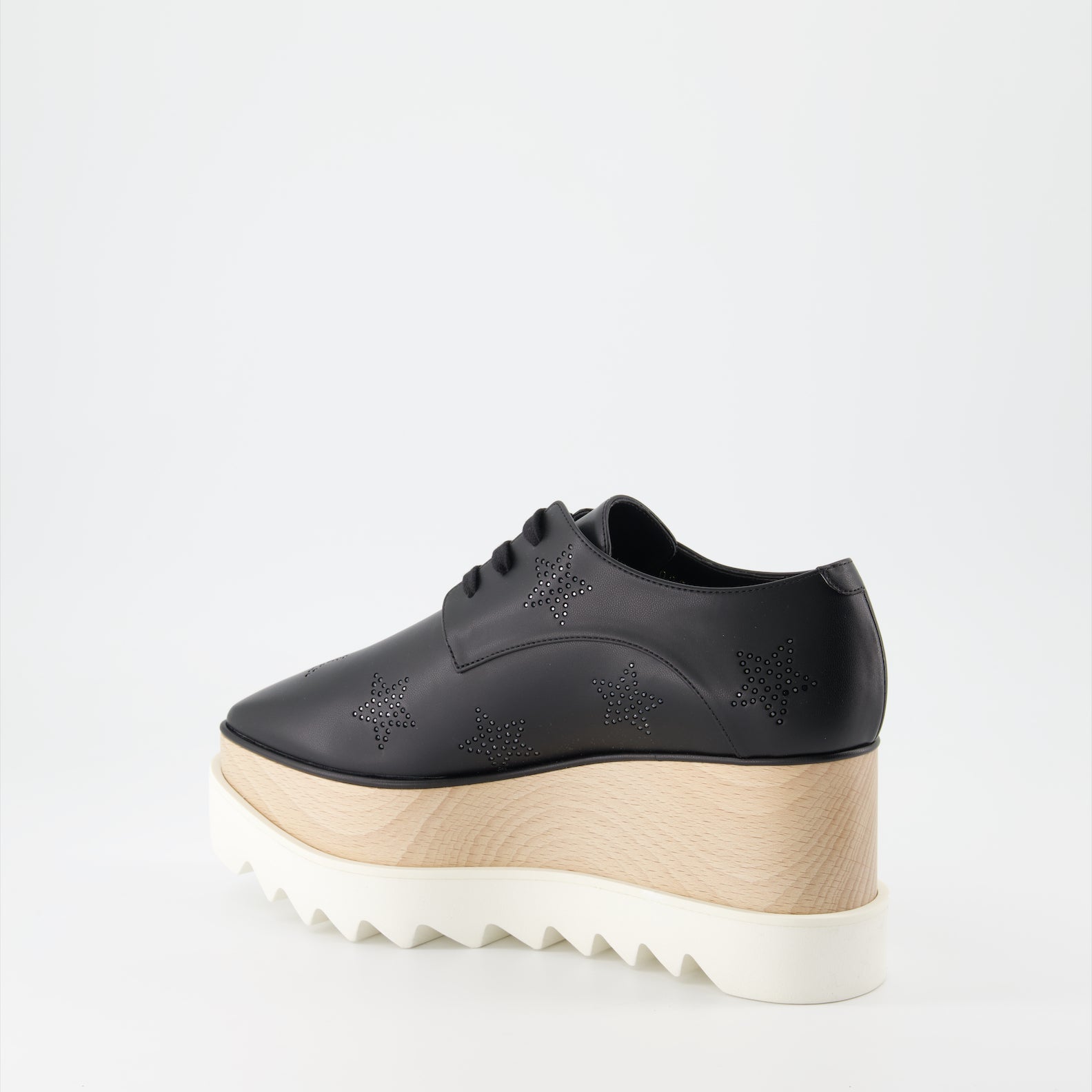 Compensées et plateformes Derbies Elyse Stella McCartney Noir Femme