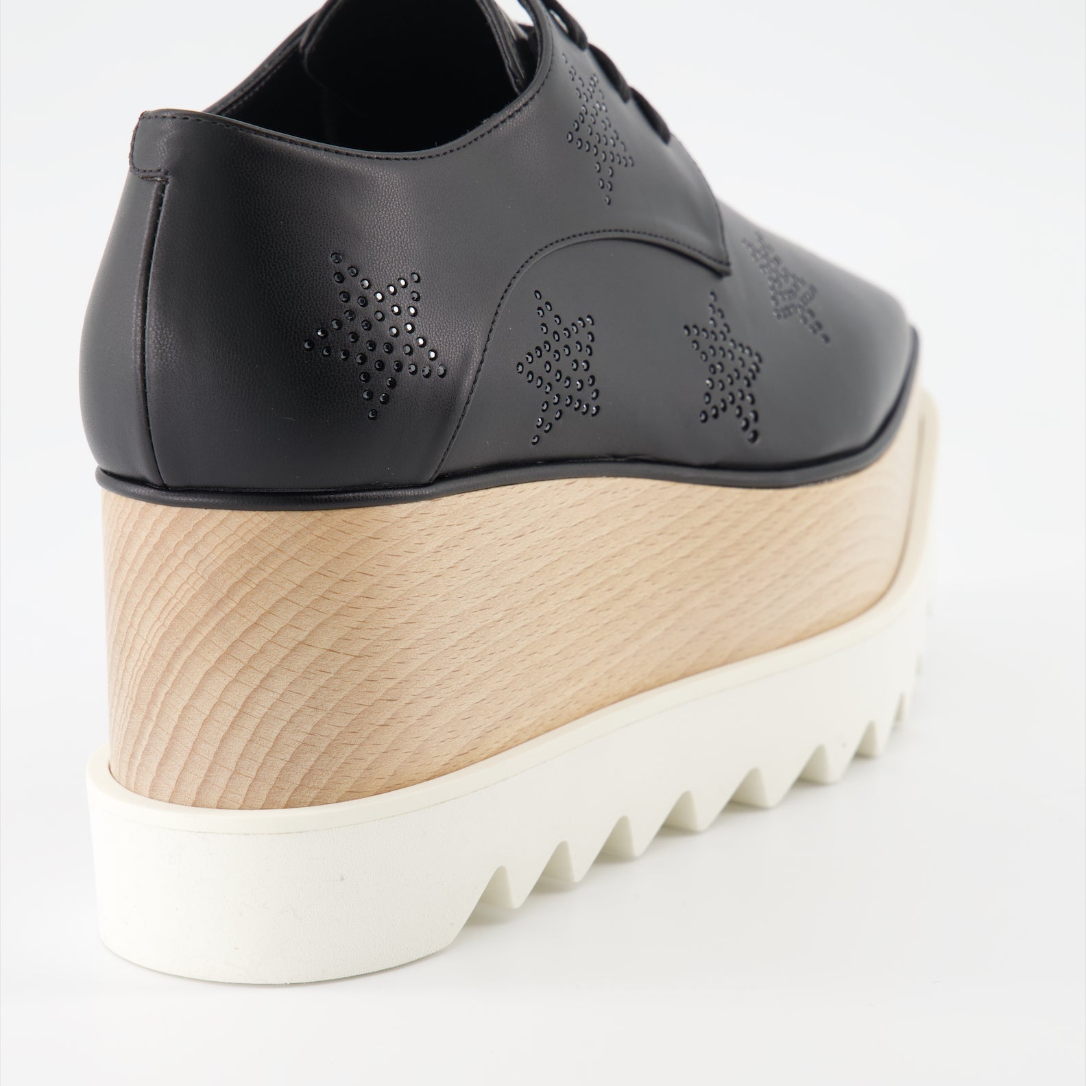 Compensées et plateformes Derbies Elyse Stella McCartney Noir Femme