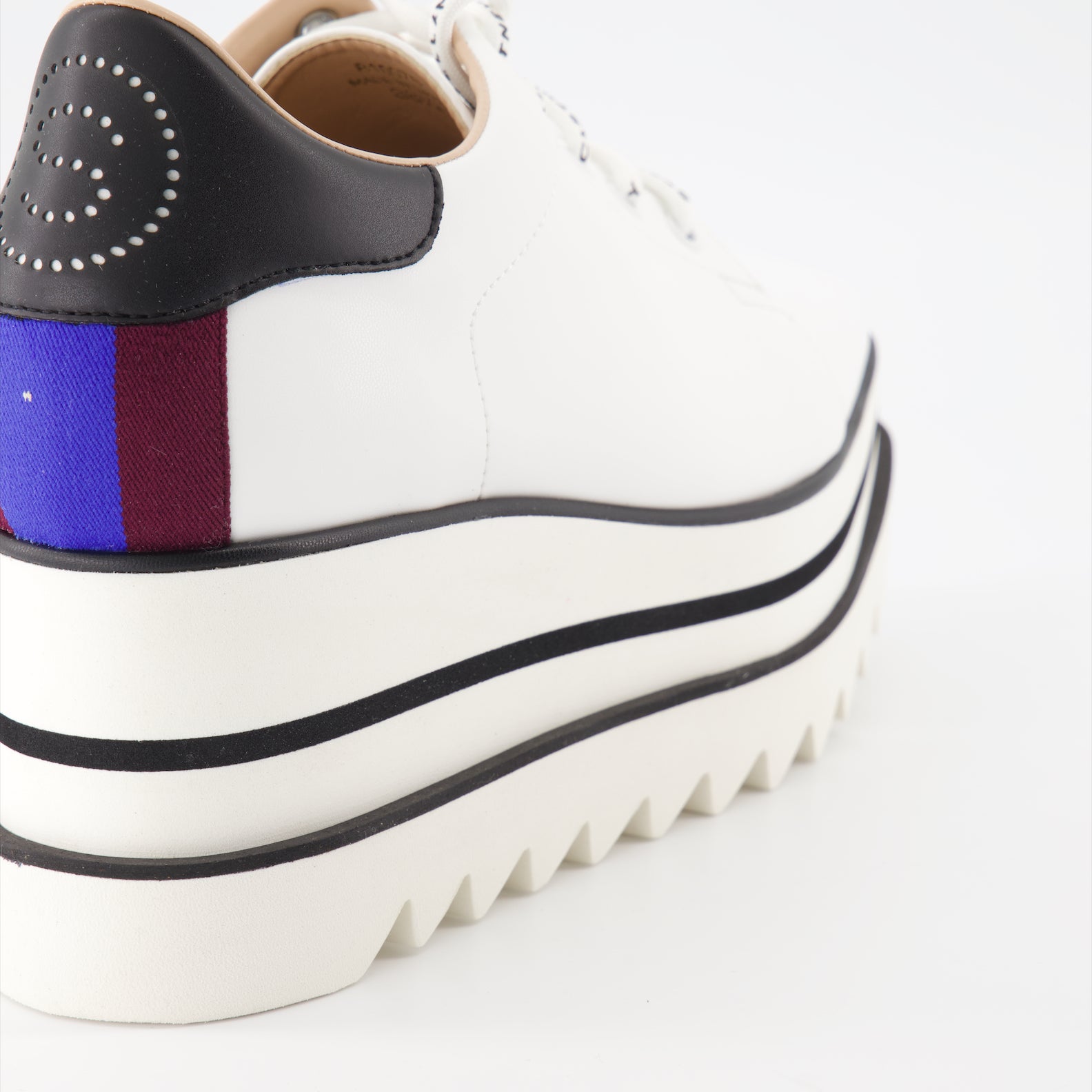 Compensées et plateformes Derbies Elyse Stella McCartney Blanc Femme