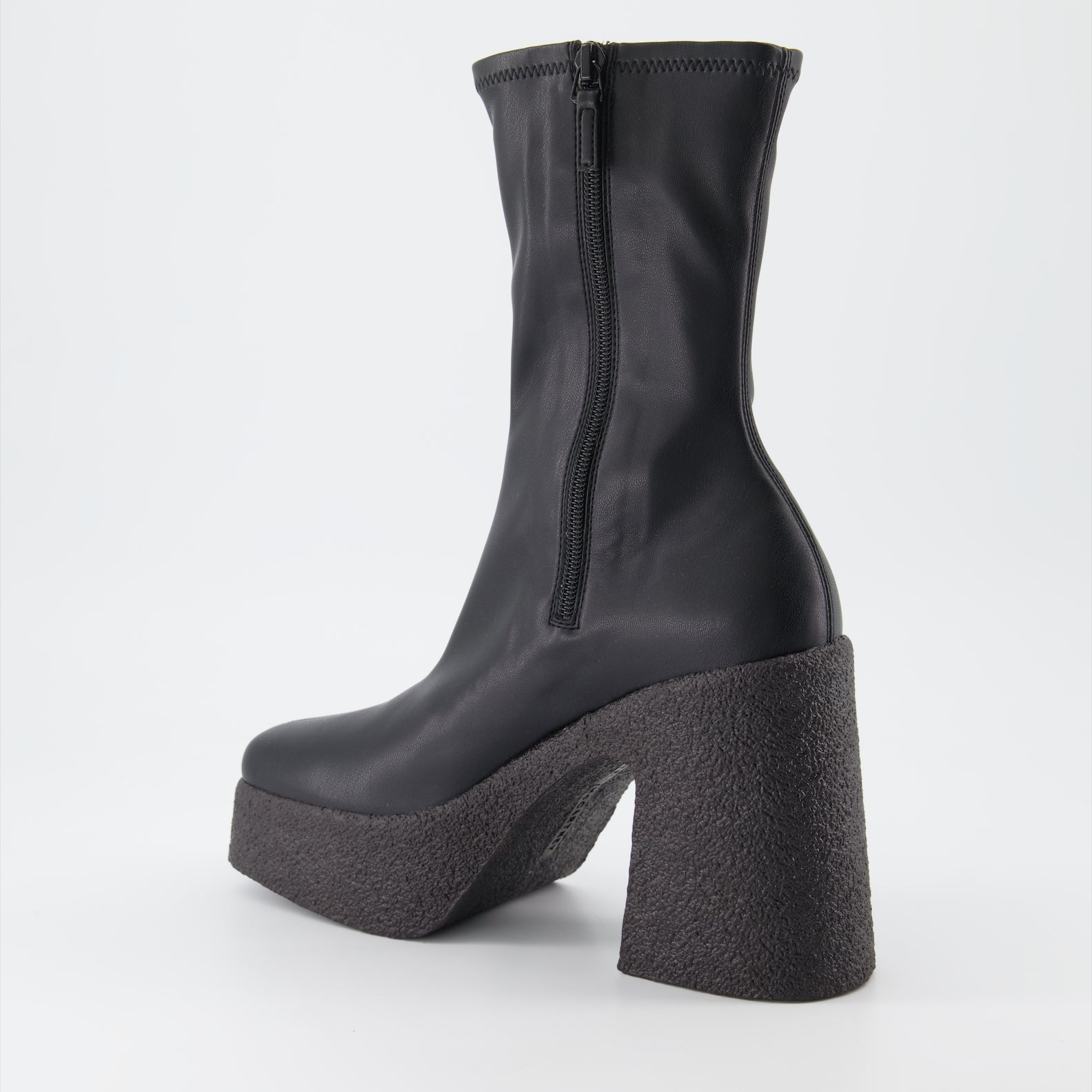 Bottes Bottines à plateformes Stella McCartney Noir Femme