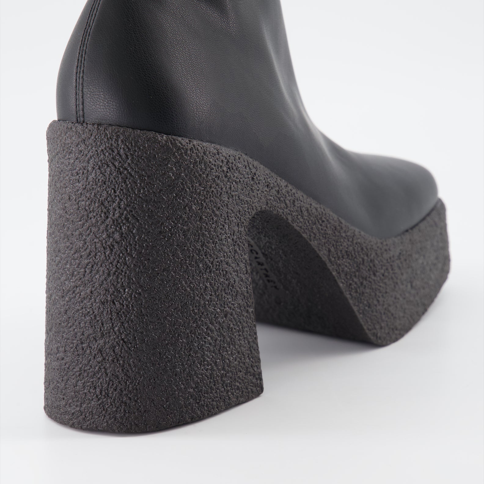 Bottes Bottines à plateformes Stella McCartney Noir Femme