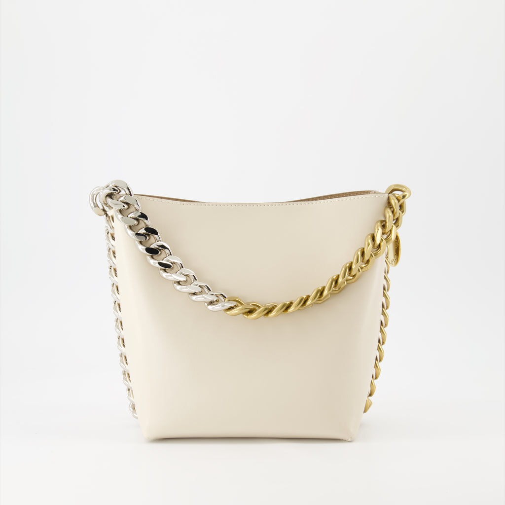 Borse a tracolla Sac seau Frayme Stella McCartney Bianco Femme