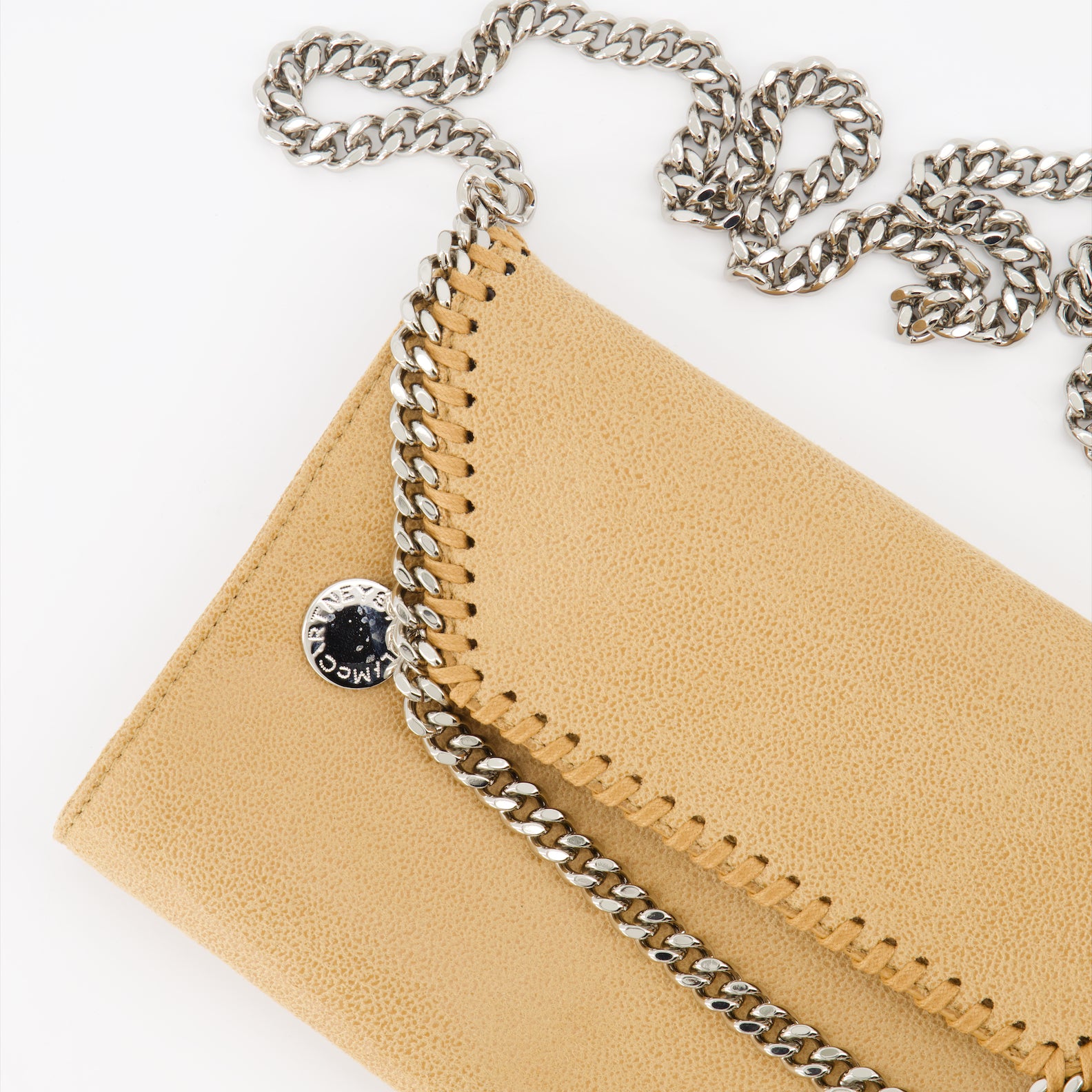 Taschen Mini sac Falabella Stella McCartney Beige Femme