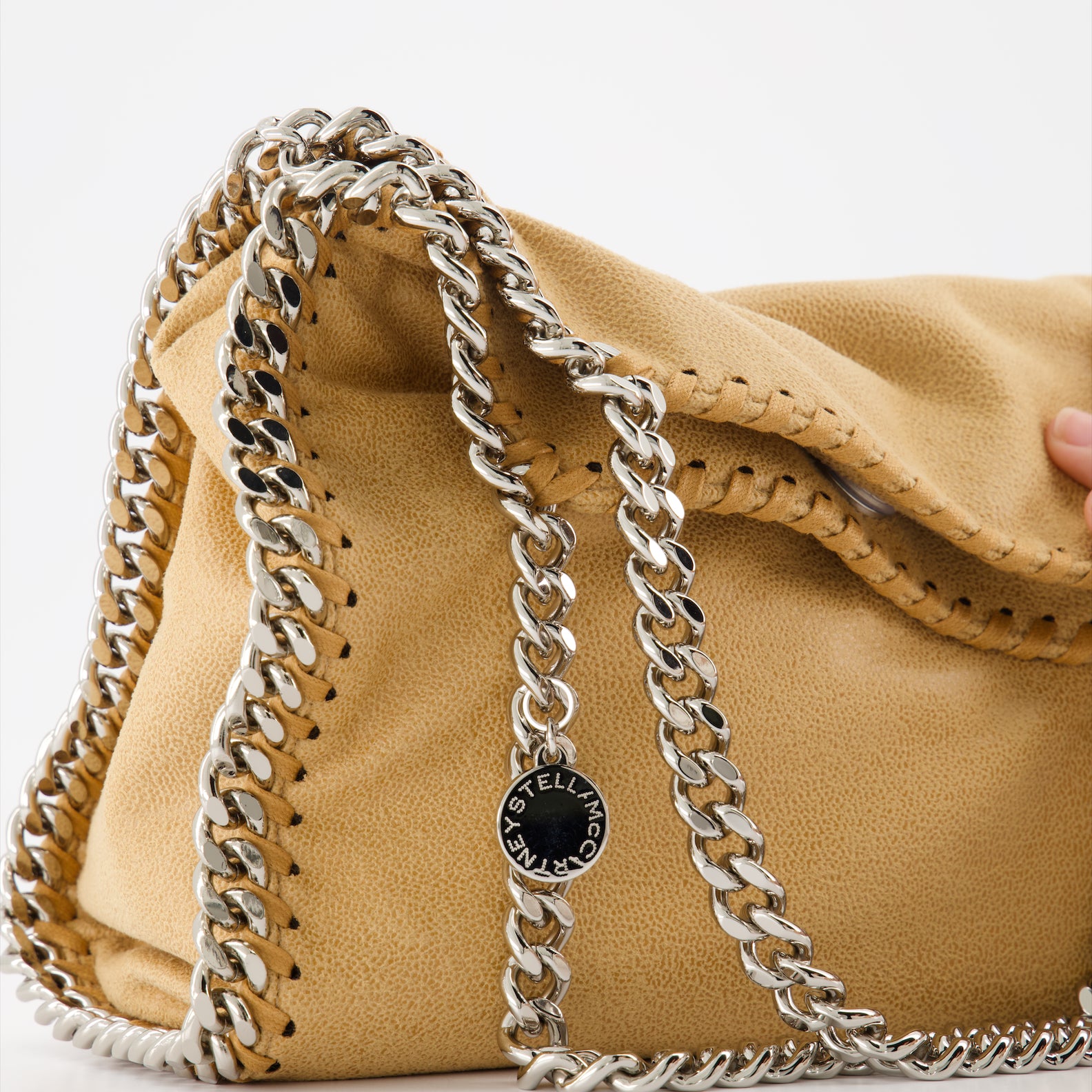 Sacs à main et épaule Cabas mini Falabella Stella McCartney Beige Femme