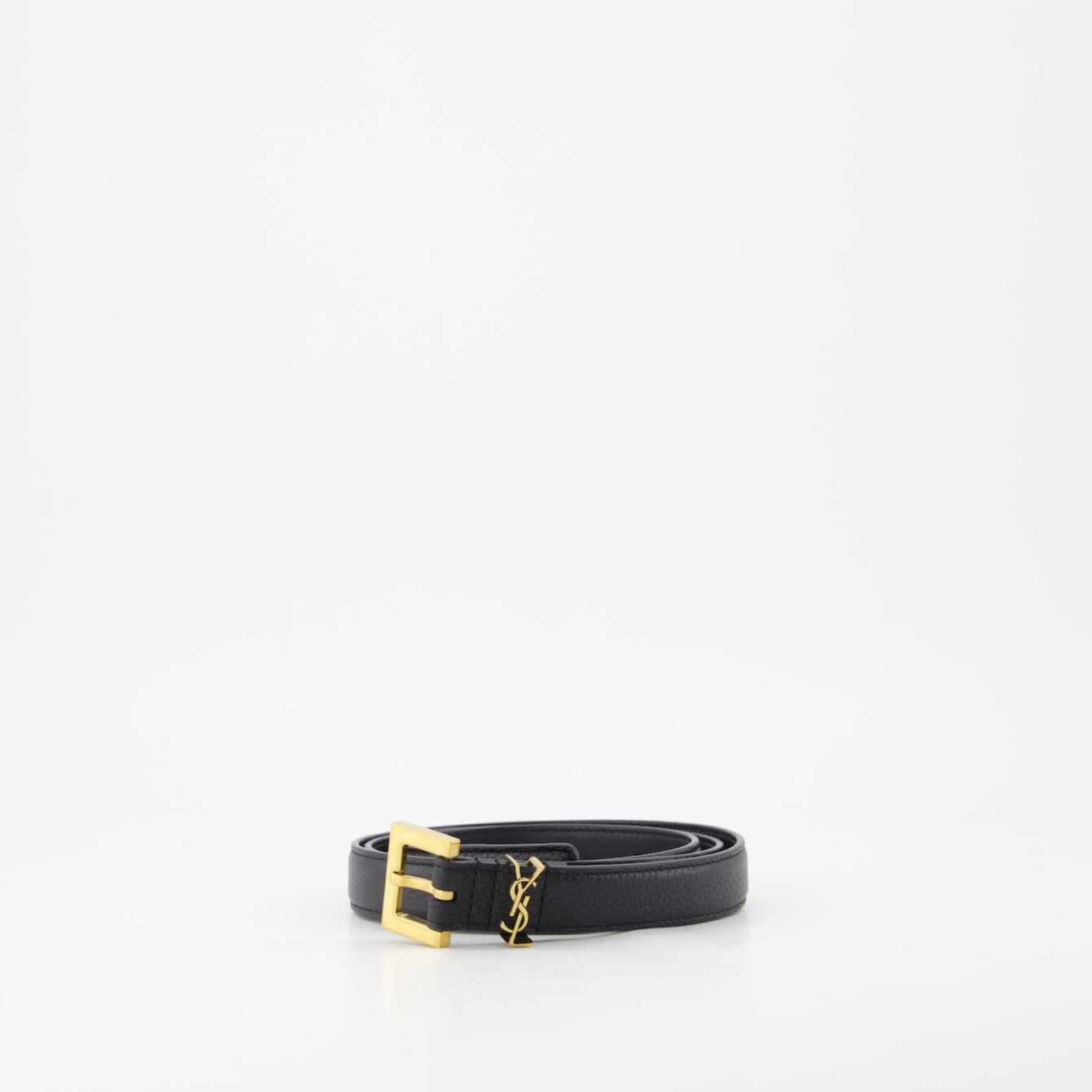 Ceintures Ceinture Cassandre Saint Laurent Noir Homme