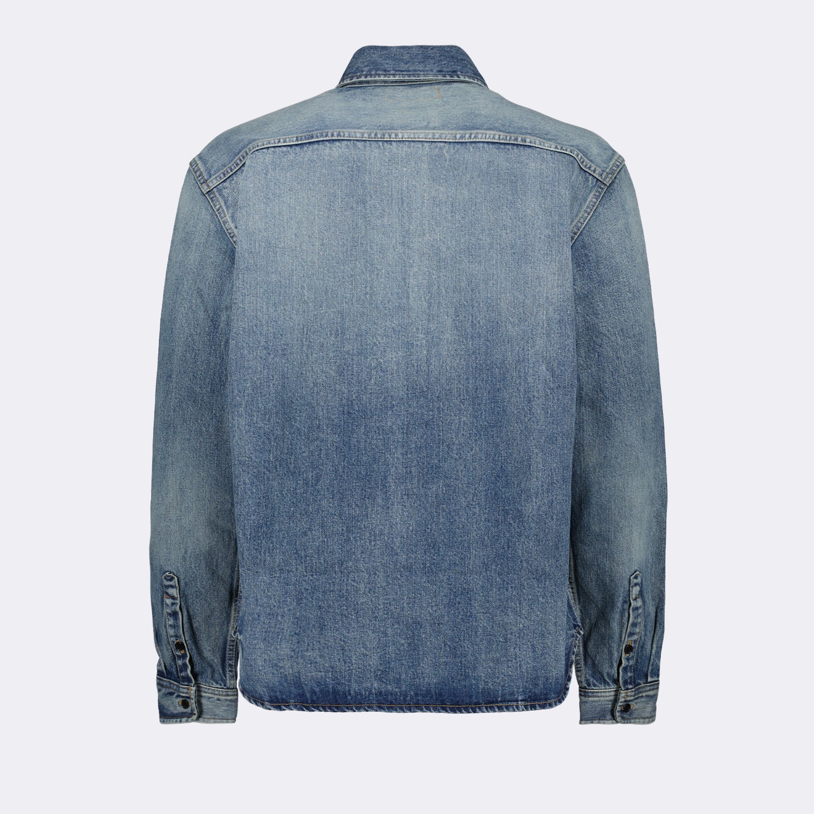 Hemden Chemise en jean Cassandre Saint Laurent Blau Homme