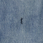 Hemden Chemise en jean Cassandre Saint Laurent Blau Homme