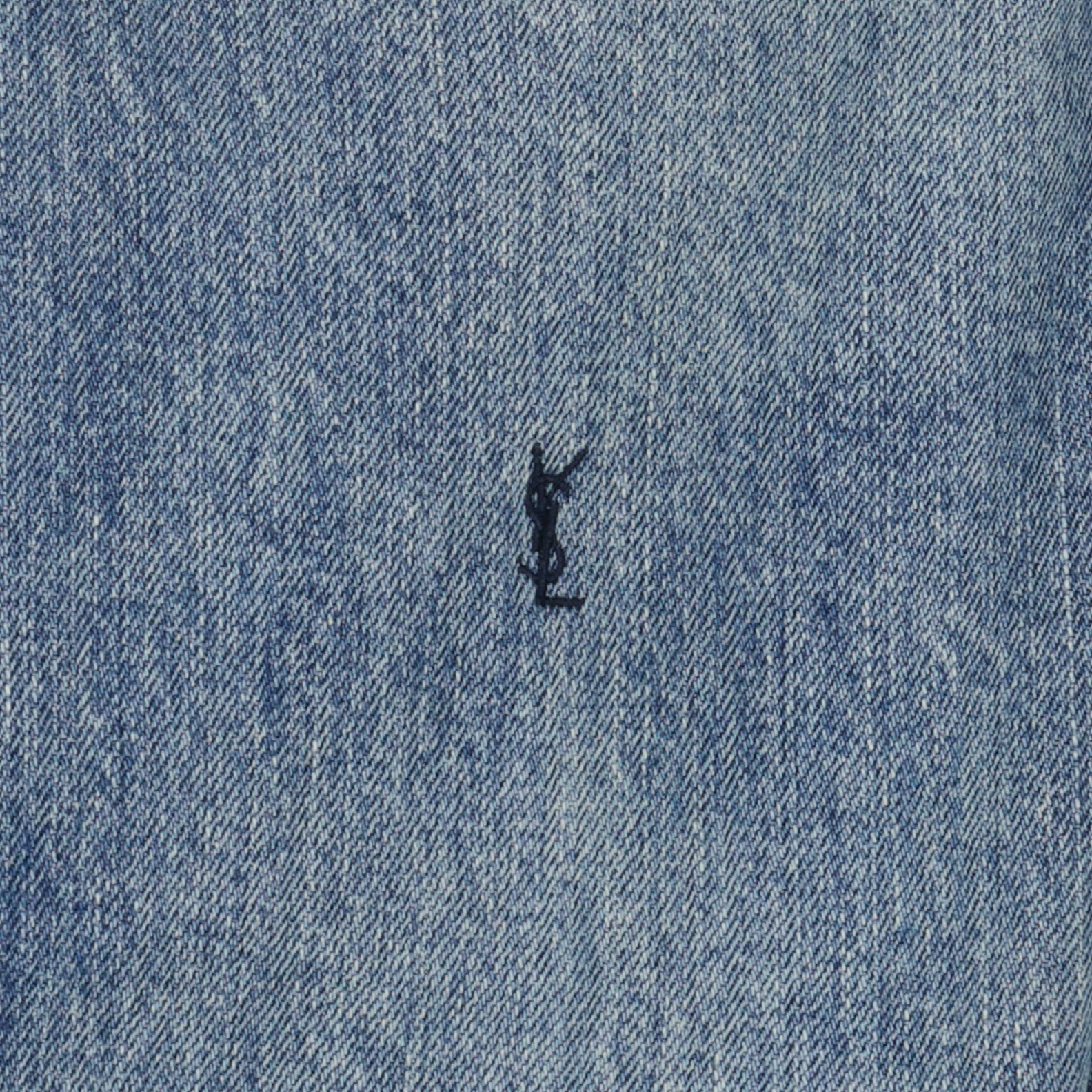 Hemden Chemise en jean Cassandre Saint Laurent Blau Homme