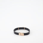 Bijoux Bracelet YSL Saint Laurent Noir Homme