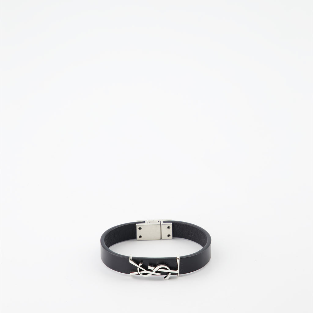 Joias Bracelet Cassandre Saint Laurent Preto Homme