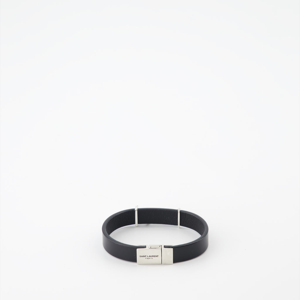 Joias Bracelet Cassandre Saint Laurent Preto Homme