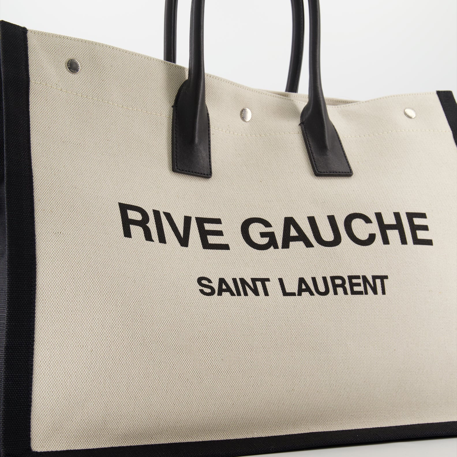 Sacs cabas Cabas Rive Gauche Saint Laurent Beige Homme