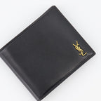 Small leather goods YSL wallet Saint Laurent Black Man