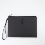 Bustine Pochette Cassandre Saint Laurent Nero Homme