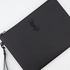 Bustine Pochette Cassandre Saint Laurent Nero Homme