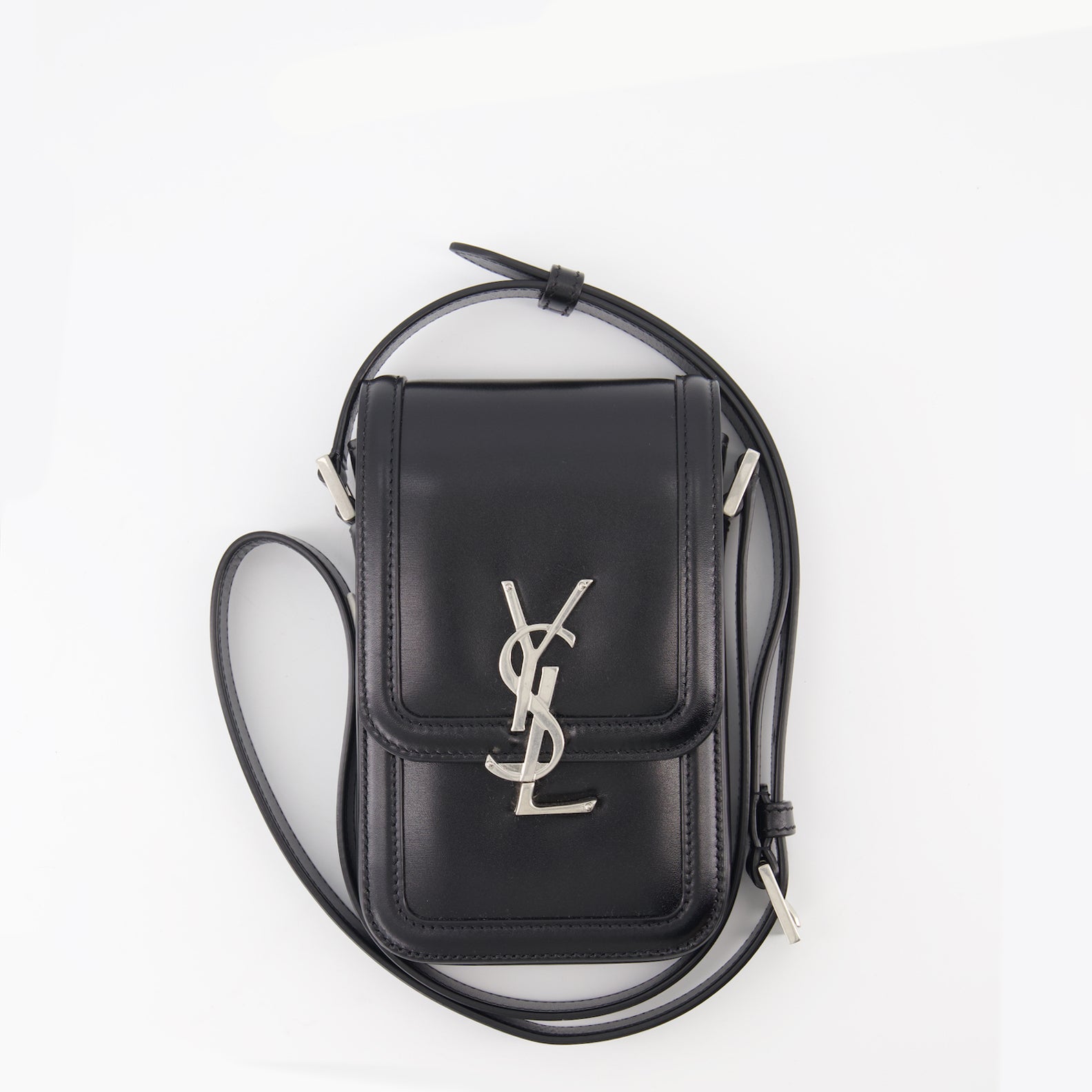 Sacs bandoulière Mini sac Solferino Saint Laurent Noir Unisexe