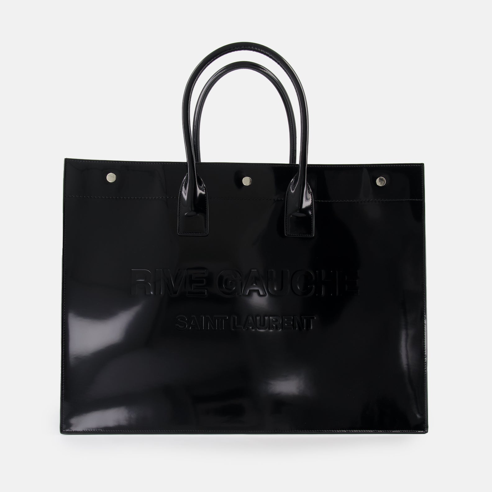 토트백 Sac cabas Rive Gauche Saint Laurent 검은색 Homme