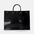 Borse tote Sac cabas Rive Gauche Saint Laurent Nero Homme
