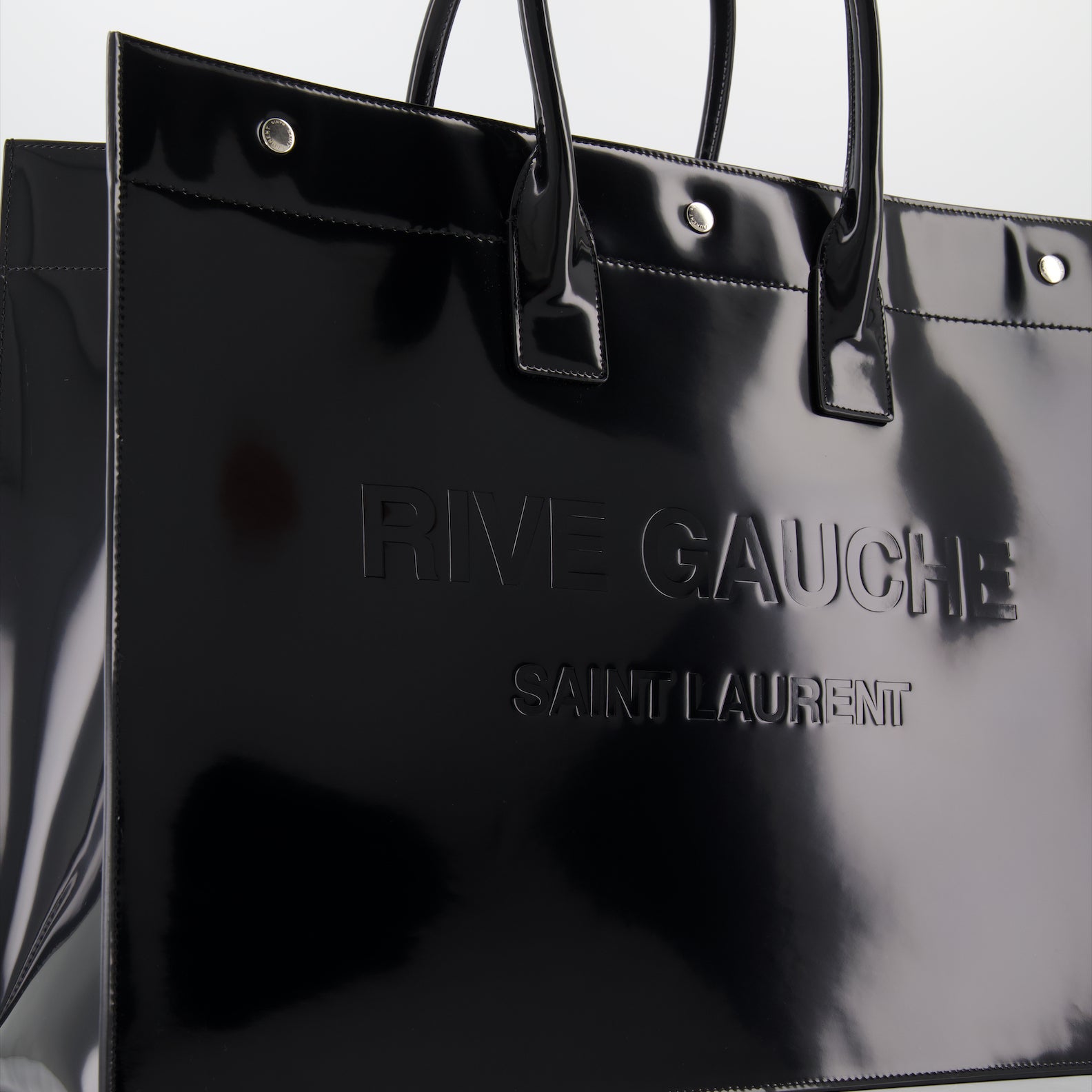 토트백 Sac cabas Rive Gauche Saint Laurent 검은색 Homme