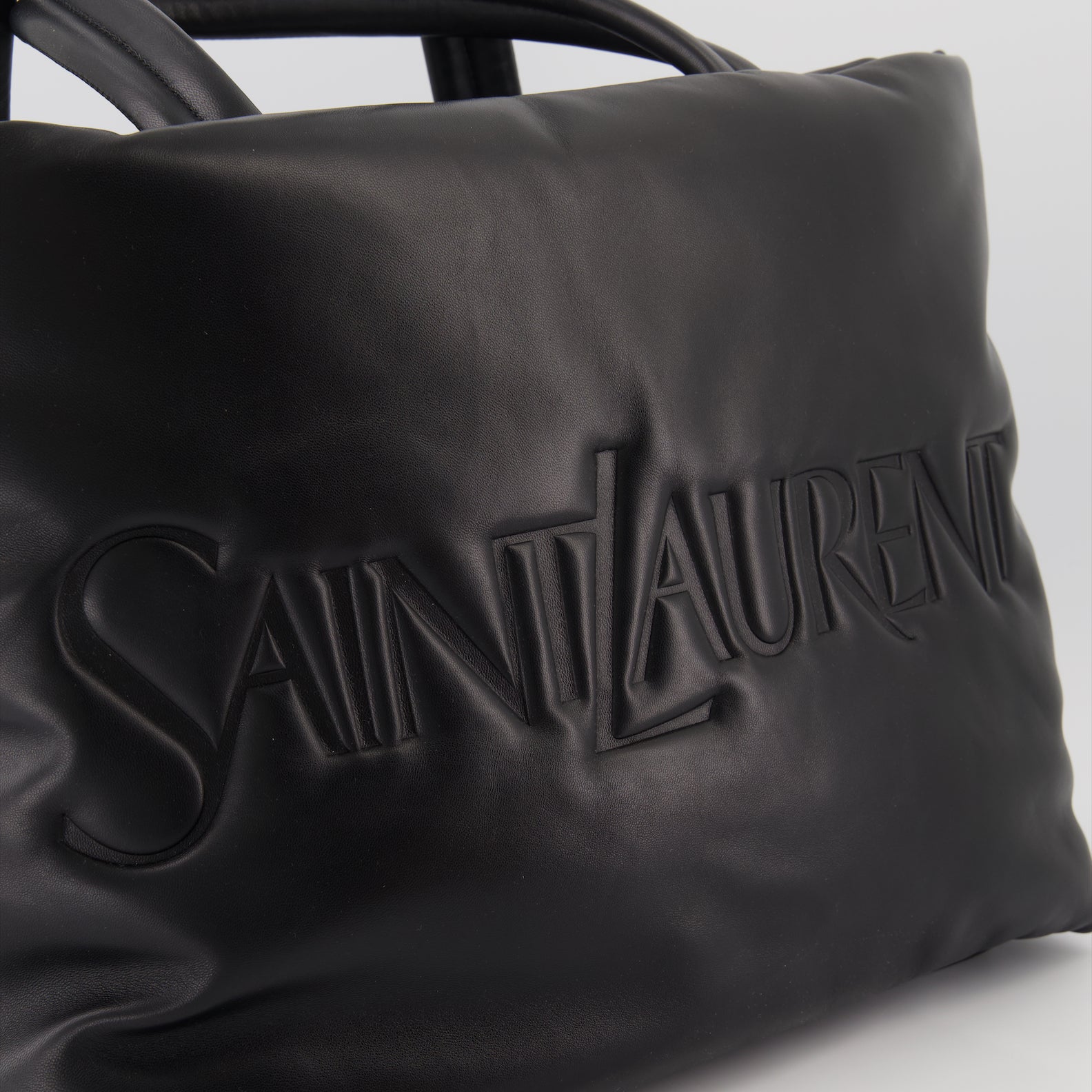Tote bags Nappa Leather Tote Bag Saint Laurent Black Man