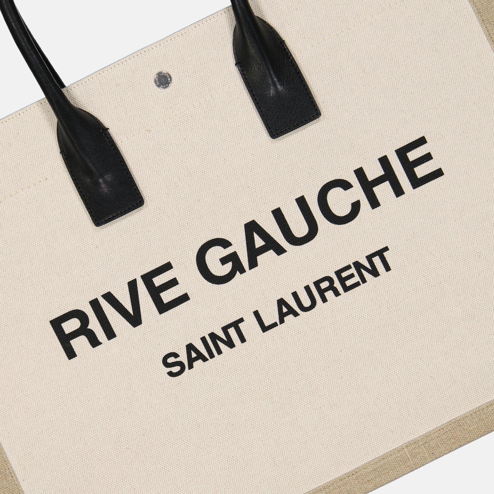 Sacs cabas Cabas Rive Gauche Saint Laurent Beige Homme