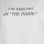 T-shirts T-shirt à slogan Victoria Beckham Blanc Femme