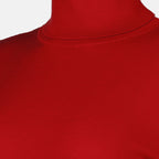 Strickwaren Pull à col roulé en laine Victoria Beckham Rot Femme