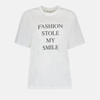 Camisetas T-shirt à slogan Victoria Beckham Blanco Femme