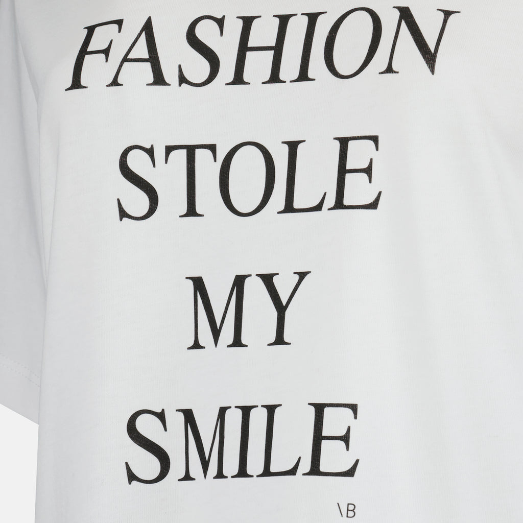 Camisetas T-shirt à slogan Victoria Beckham Blanco Femme