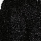 Strickwaren Texturierter Pullover mit offenem Rücken Victoria Beckham Schwarz Femme