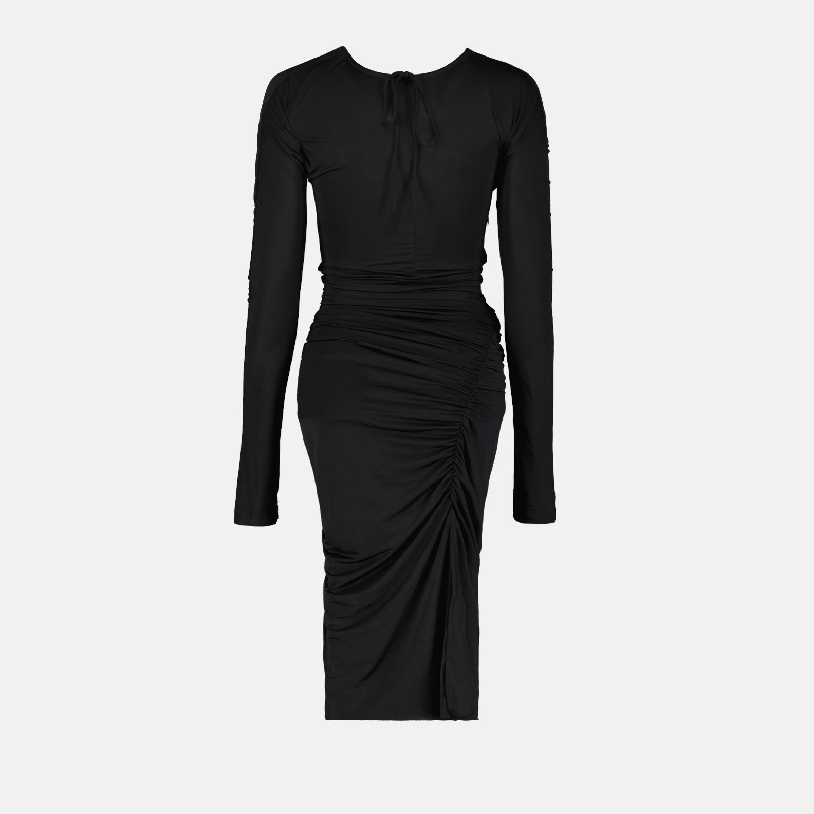 Dresses Long ruched dress Victoria Beckham Black Women