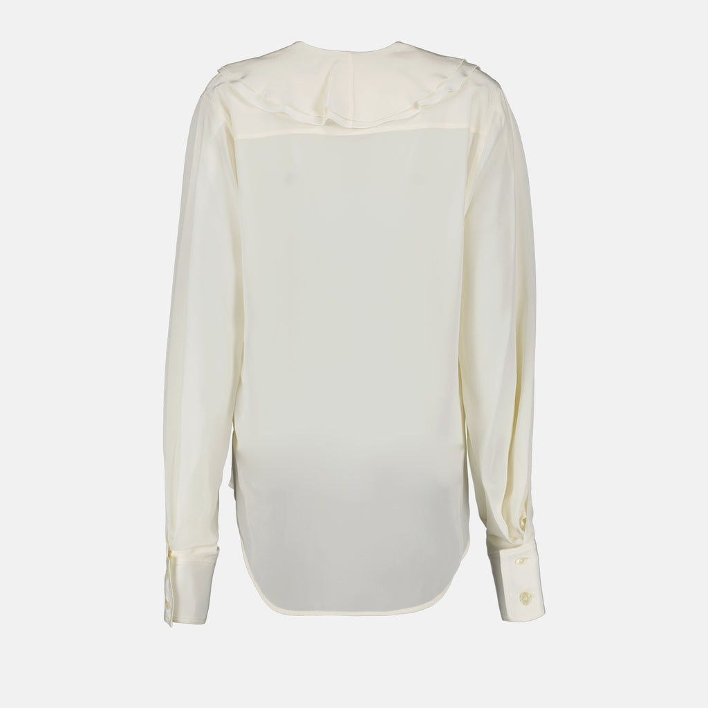 トップス ロマンティックブラウス Victoria Beckham ベージュ 女性