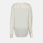 トップス ロマンティックブラウス Victoria Beckham ベージュ 女性