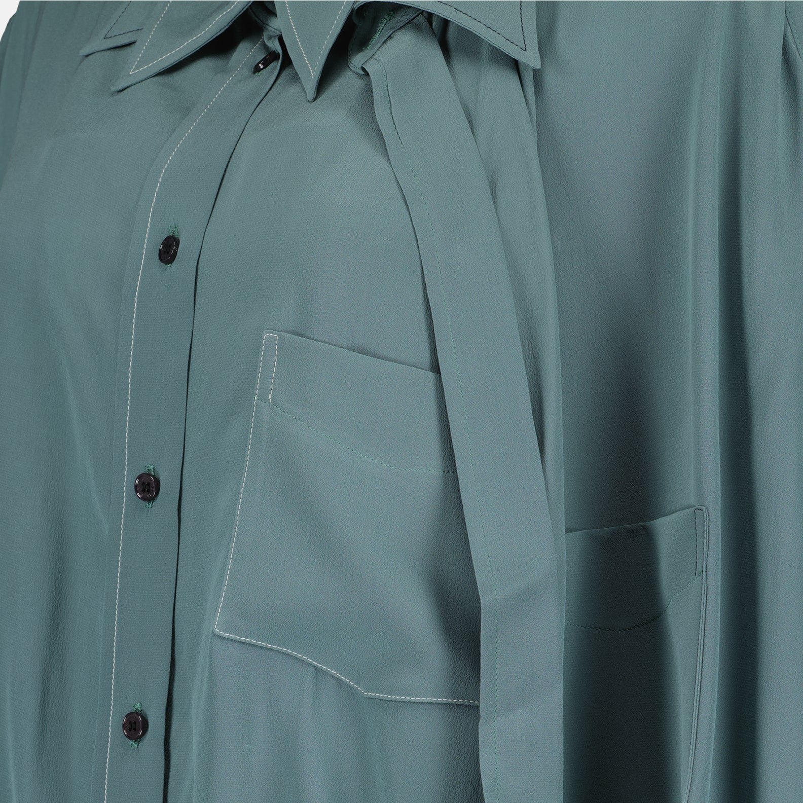 Shirts Lined Blouse Victoria Beckham Blue Women