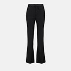 Pantalons Pantalon évasé Victoria Beckham Noir Femme