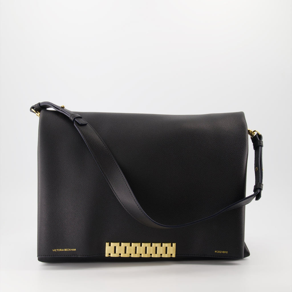 Borse a mano e a spalla Pochette Jumbo chaîne Victoria Beckham Nero Femme