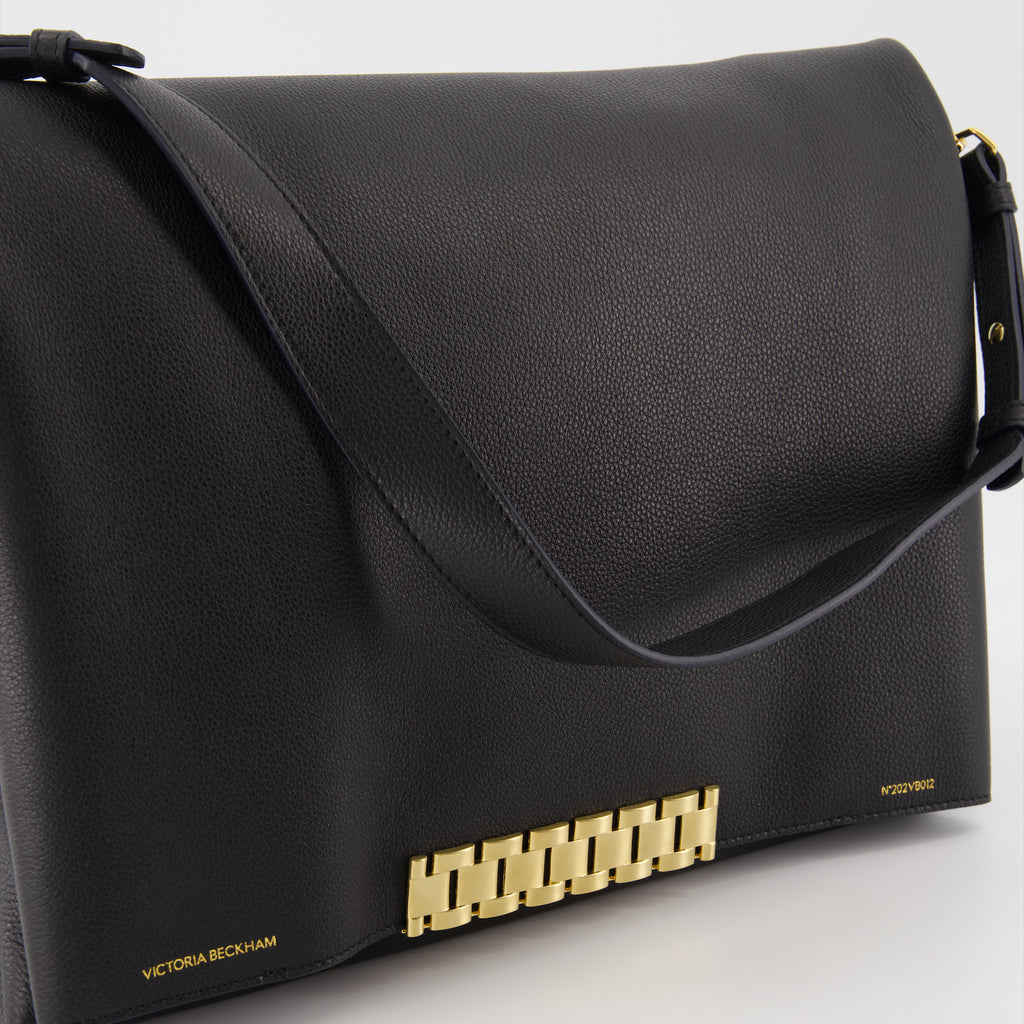 Borse a mano e a spalla Pochette Jumbo chaîne Victoria Beckham Nero Femme