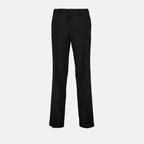 Pantalons Pantalon en laine mohair Prada Noir Homme