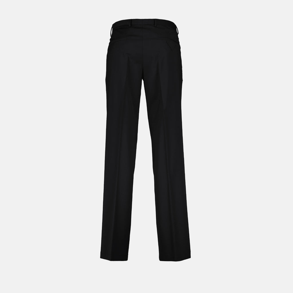 Pantalons Pantalon en laine mohair Prada Noir Homme