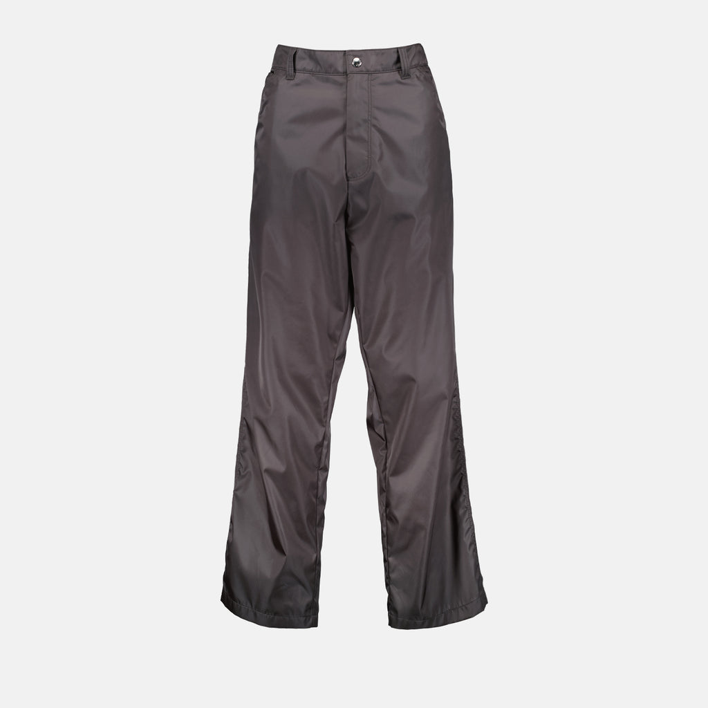 Pants Re-Nylon Pants Prada Gray Man