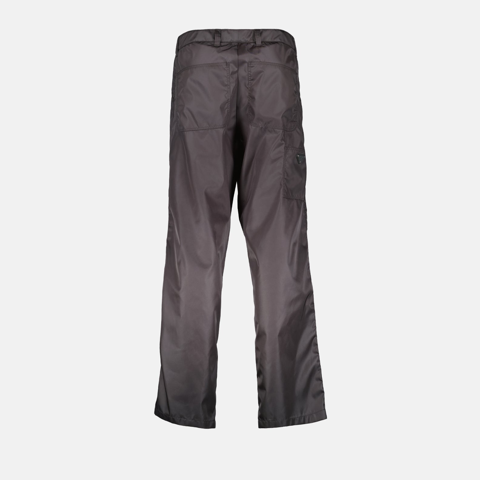 Pants Re-Nylon Pants Prada Gray Man