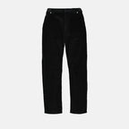 Hosen Pantalon en velours côtelé Prada Schwarz Homme