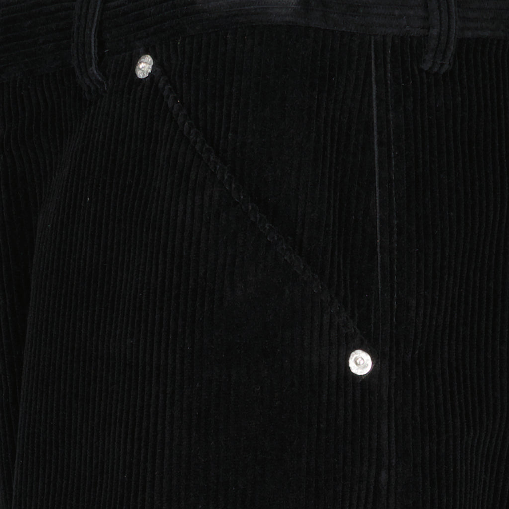 Hosen Pantalon en velours côtelé Prada Schwarz Homme