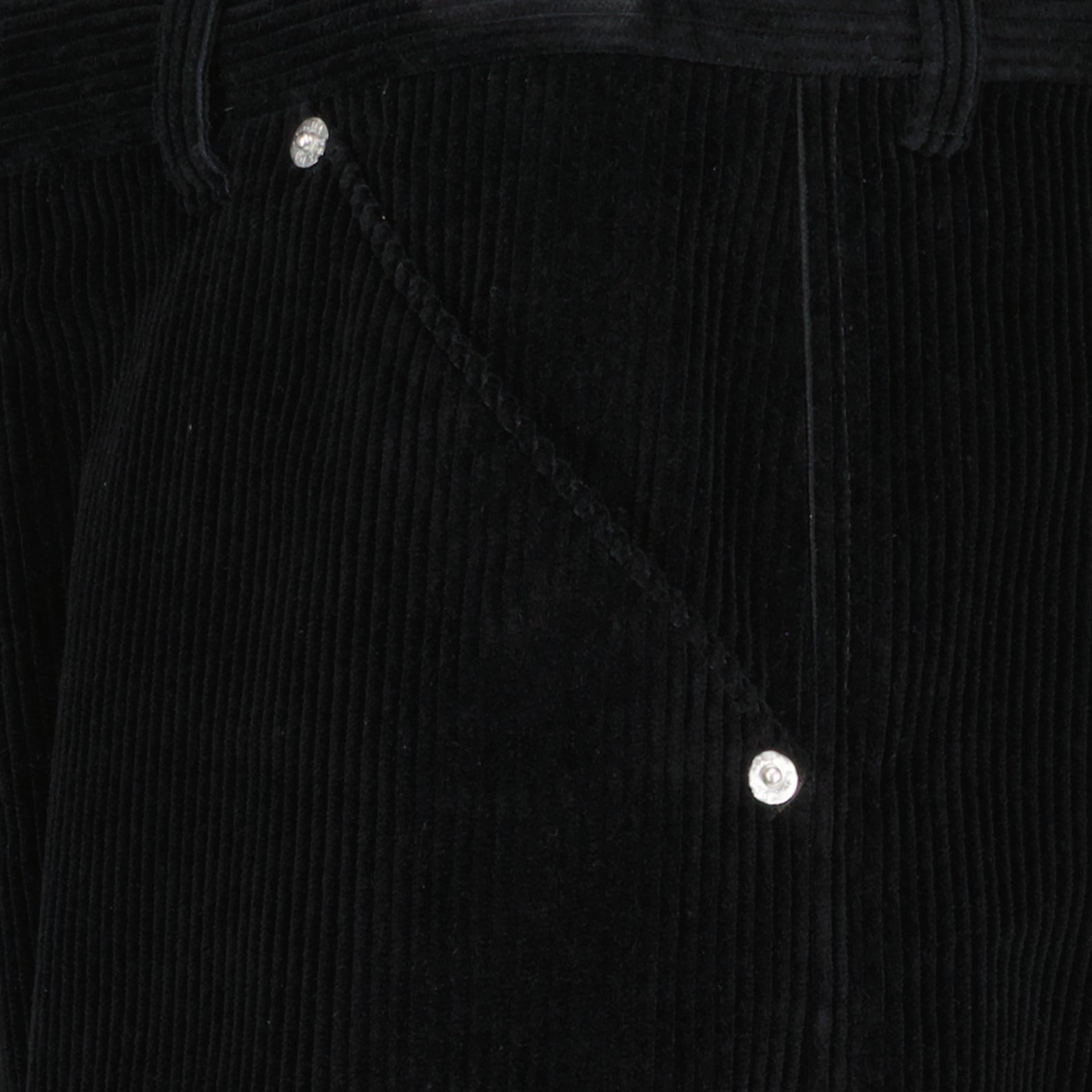 Hosen Pantalon en velours côtelé Prada Schwarz Homme